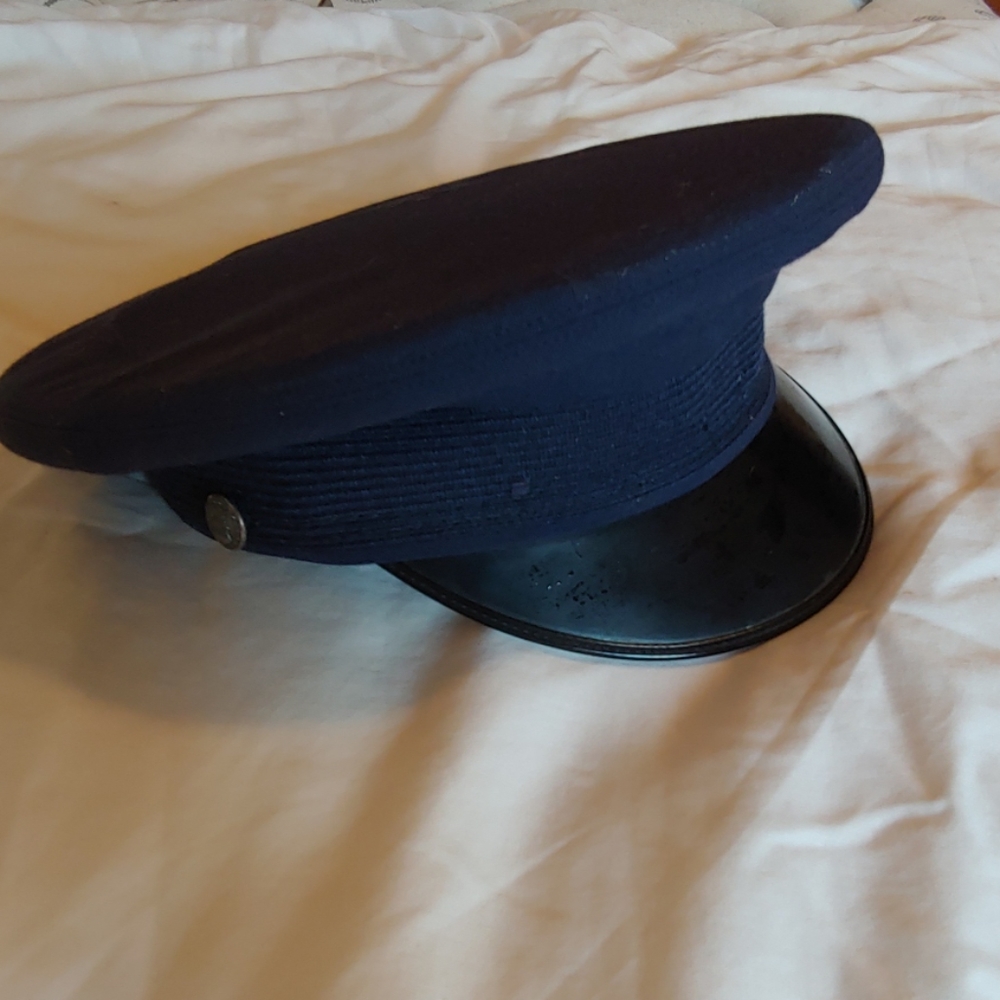 Old police hat